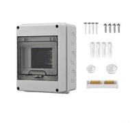 5WAY HT Series Petite boîte de distribution certifiée IP65, conforme à l'humidité, boîtier électrique monté avec bornes pour stations de recharge et applications extérieures
