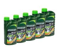 5X 1 Litre SAE 5W-30 Fanfaro LSX JP Huile Moteur Hyundai Toyota Kia Nissan