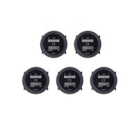5X 12V/24V/36V/48V/72V LED Numerique Etat de la Batterie Charge Indicateur avec Manometre Compteur Horaire Noir