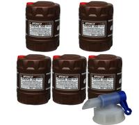 5x 20 Litre PEMCO huile moteur idrive 350 5W-30 Api Sn / Cf + Robinet de Vidange