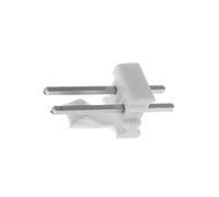 5X 640456-2 Socle fil-carte mâle PIN: 2 2,54mm THT MTA-100 étamé droit TE Connec