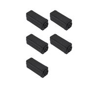 5X Adaptateur Coupleur Speakon 4 Broches NL4FC, Connecteur Droit pour Montage sur Panneau de Haut-Parleur Audio.