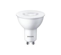 5X Ampoules LED Philips GU10 230V, 4.7W = 50W 2700K Blanc Chaud [EEK: F]