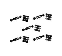 5X Appareil de Scaphandre En Alliage D'Aluminium Lampe de PlongÉE Bras de Rotule Double Balle de Torche et 5 Jeu Pince Pince de Montage À Papillon