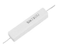 5X axia-l Résistances fixes Résistance de puissance en ciment céramique 390 Ohm Résistances simples 10W 390R Composants consommateurs d'énergie