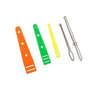 5x Bande de Taille Élastique Aiguille Enfile-Aiguille Aide à l'Enfilage Enfileur Bodkin Aiguille à Coudre Accessoires