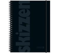 5X BRUNNEN 104749590 Carnet de croquis A5 48Fl.