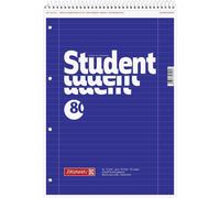 5X BRUNNEN 106791101 Collegeblock A4 Spirale en haut Lin27