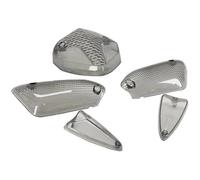 cyclingcolors 5x cabochon clignotant avant arrière protection plastique moto scooter mobylette compatible avec mbk nitro yamaha aerox