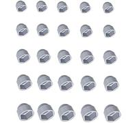 5x cache écrou gris M6 x clé hexagonale 10mm plastique capuchon protection vis tête hexagonal
