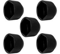Cyclingcolors Cache-écrou capuchon plastique noir M4–M30 (Diamètre M4 / Hex 7mm) 5x