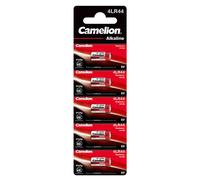Camelion - Piles alcalines 4LR44 (1414A/A544) 6V - Sans mercure - Lot de 5