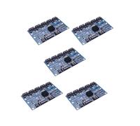 5X Carte Principale de Carte de RÉGulateur Carte D'Extension Multiplicateur Sata3.0 6 Gbps de 1 À 5 Adaptateur de Carte de Montage de Port