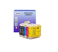 - 5x Cartouches compatibles avec Brother LC1000 XL pour Brother DCP-130C 135C 150C 153C 155C 330C 350C 353C