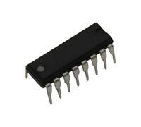 5x CD4017BE IC digital counter divider CMOS DIP16 TEXAS INSTRUMENTS