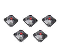 Lot de 5 chauffages solaires pour piscine 735 W