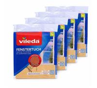 5x Chiffon de nettoyage pour vitres et miroirs - VIleda - Chiffon en microfibre pour nettoyer les vitres et les miroirs