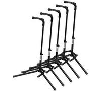 5x Pliable Support Pied Pour Guitare Acoustique Basse Scene Ajustable 57-75cm