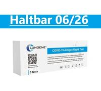 5x Clungene BIO-TECH COVID-19 & Antigen Clongene Test Rapide | CE 2934 | 5 pièces Corona Covit Rapid HeimTest Test Nasal + BLT Désinfection