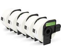 5x Compatible DK-11201 29mm x 90mm Étiquettes d'adressage standard (400 Étiquettes par rouleau) pour Brother P-Touch QL-500 550 570 700 710W 720NW 800 810W 820NWB 1050 1100 1110NWB, Papier thermique
