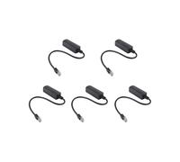 5X Convertisseur PoE 2,5 G 48 V Vers 24 V, Port RJ45, Sortie 24 V/1 A, 24 W Max., pour Alimentation Passive 24 V, 100 Mbit/S.
