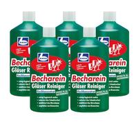 5x Dr. Becher Becharein Gläser Reiniger, 1 Liter - Hochkonzentrat - B00JFZ1ZMS | Flasche (1 l)