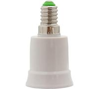 5x E14 -> E27 LED Prise de lampe Adaptateur Socket Convertisseur Lampe