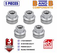 5x écrous de roue FEBI 46704 M14x2 21mm siège plat Ford Transit Van Tourneo...