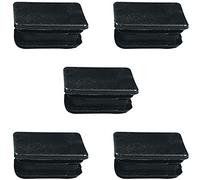 5x EMBOUT DE TUBE RECTANGULAIRE RENTRANT 35x20MM à 60x40MM CACHE PLASTIQUE (50x30mm)