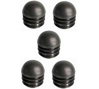 5x EMBOUT DE TUBE ROND 16MM 18MM 20MM 25MM 30MM 35MM 40MM PLASTIQUE A LAMELLES TÈTE SPHÉRIQUE PROTÈGE CAPUCHON MEUBLE CHAISE (Diamètre D = 16mm)