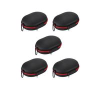 5X ÉTui de Transport Sac de Rangement de Protecteur Casque Housse ÉCouteur ÉTui Rigide pour Solo 2 3 Studio 2.0 3.0 Rouge