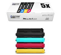 5X Eurotone XXL Toner pour Brother DCP 9270 CDN remplace TN-328 Noir Set Bleu Red Jaune