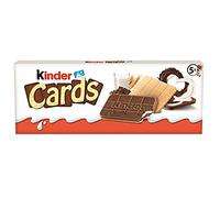 Gaufrettes fourrées au lait et au cacao Kinder Cards - 128g