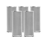 5x Filtre cylindre à charbon actif ⌀160x400mm pour hotte professionnelle