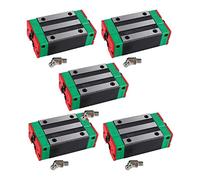 5X HGH20CA 20MM de Guidage En Acier Linéaire pour ÉQuipement de de Pièces de Machines-Outils