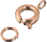 5X KNORR prandell 212364530 Fermeture de chaîne, doré, 4 pièces