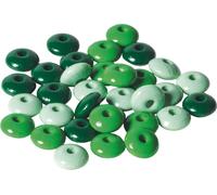 5X KNORR prandell 216023542 Mélange de lentilles en bois, vert, 33 pièces