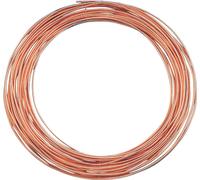 5X KNORR prandell 216462081 Fil de cuivre, Ø 0,8 mm, couleur or rose, 6 m