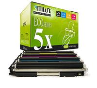 5X Kraft Office Supplies Compatible Cartouche de Toner Compatible pour HP Laserjet Pro 100 Color MFP M 175 p a q r b c e nw remplace CE310A-13A 126A