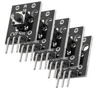 5x KY-004 Push Button Sensor Key Switch Module Compatible with Arduino and Raspberry Pi Including eBook