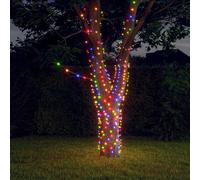 5x Lampes Solaires 5x200 LED Colorées Intérieur Extérieur Décoration vidaXL