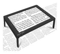 5X Loupe de Lecture,Loupe Grossissante avec 50 Lumineuse LED et Support Pliant Mains Libres,Loup e Eclairante pour Les Personnes