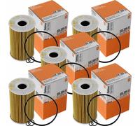 5X MAHLE / KNECHT Filtre À Huile OX 388D