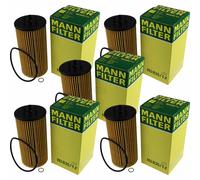 5X MANN-FILTER Filtre À Huile HU 835/1 Z