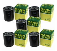 5X MANN-FILTER Filtre À Huile W 7041