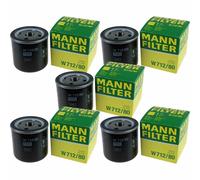5X MANN-FILTER Filtre À Huile W 712/80
