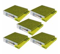 5X MANN-FILTER Filtre Intérieur Biofonctionnel Pour Allergiques FP 2131