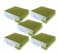 5X MANN-FILTER Filtre Intérieur Biofonctionnel Pour Allergiques FP 22 011