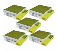 5X MANN-FILTER Filtre Intérieur Biofonctionnel Pour Allergiques FP 22 013