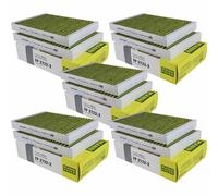 5X MANN-FILTER Filtre Intérieur Biofonctionnel Pour Allergiques FP 2722-2